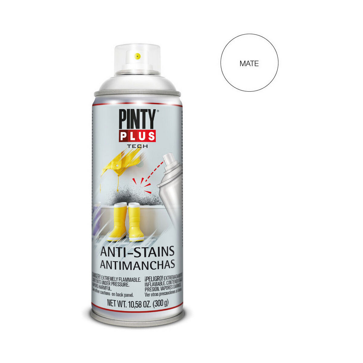 Spraymaling Pintyplus Tech X101 400 ml Anti-plet Hvid